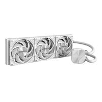 Montech HyperFlow Silent 360mm All in One Liquid CPU Cooling Kit - White