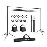  10 x 7 ft Adjustable Backdrop Stand Kit