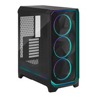 Fractal Design Design Meshify 3 Ambience Pro RGB Tempered Glass ATX Mid-Tower Computer Case - Black