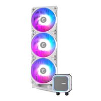 MSI MAG CORELIQUID A13 RGB 360mm All in One Liquid CPU Cooling Kit - White
