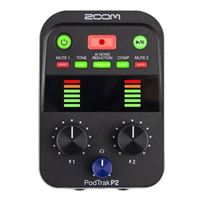 Zoom PodTrak P2 Dual USB Mic Recorder