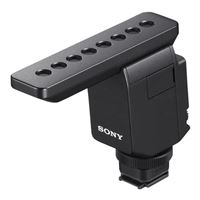 Sony ECM-B1M Camera-Mount Digital Shotgun Microphone for Sony Cameras