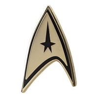  Star Trek Command Insignia Pin - 1.12&quot; Full Color Enamel Pin