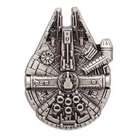  Star Wars Millennium Falcon Pewter Lapel Pin