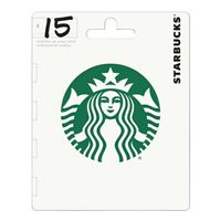 Starbucks $15 Gift Card
