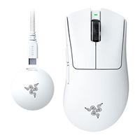 Razer DeathAdder V4 Pro Wireless Ergonomic Gaming Mouse - White