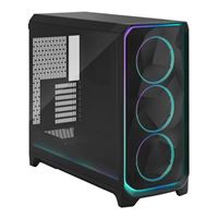 Fractal Design Meshify 3 XL Ambience Pro RGB Tempered Glass eATX Full Tower Computer Case - Black