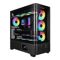 Gamdias Atlas P2 Tempered Glass ATX Mid-Tower Computer Case - Black