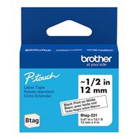 Brother P-TOUCH BTAG231 BLK WHT
