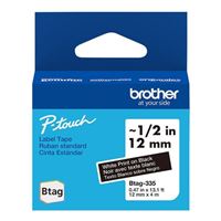 Brother P-TOUCH BTAG335 WHT BLK