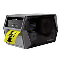  Makeid D50 Industrial Label Printer, Desktop Label Maker 2&quot; Print Head, Mobile APP & PC Editor Compatible, 2600mAh Li-ion Battery, Come with 1.97&quot; W x 26.24ft L Label Heavy-Duty Labeler for Job Sites