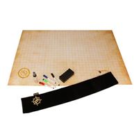 Accessory Power ENHANCE RPG Tabletop (24x36 inch) Role Playing Dry Erase Grid Mat Gaming Set