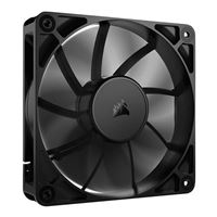 Corsair RS120 Magnetic Dome Bearing 120mm Case Fan - Black
