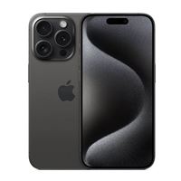 Apple iPhone 15 Pro MTQM3LL/A Unlocked 5G - Black Titanium iPhone (Renewed)