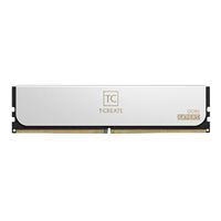 TeamGroup T-CREATE EXPERT 128GB (2 x 64GB) DDR5-6400 PC5-51200 CL42 Dual Channel Desktop Memory Kit CTCWD5128G6400HC42CDC01 - White