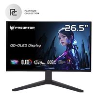 Acer Predator X27U W1bmiipprx QD-OLED 26.5" 2K QHD (2560 x 1440) 240Hz Gaming Monitor AMD FreeSync Premium Compatible