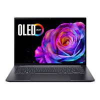 Acer Swift X 14 AI OLED 14.5" Laptop Computer - Titanium Gray AMD Ryzen AI 9 365 2.0GHz Processor