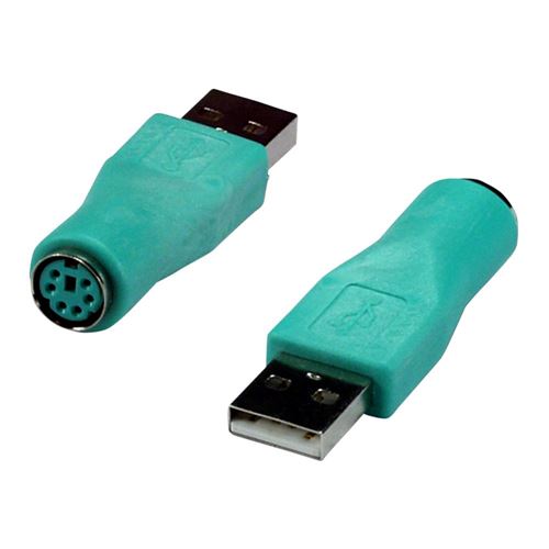 fábrica hidrógeno diámetro QVS USB 1.1 (Type-A) Male to PS/2 Female Adapter - Green - Micro Center