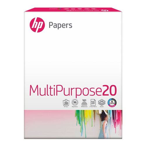 HP Printer Paper Office 20 8.5 x 11 Copy Print Letter Size 1 Ream 500  Sheets