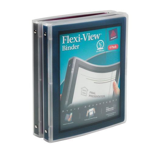 Avery® Flexi-View 3 Ring Binder