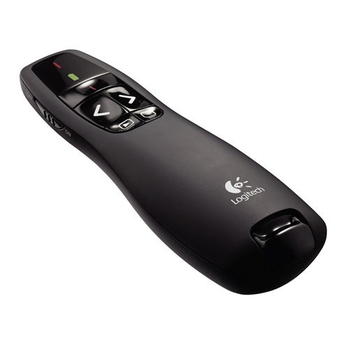 Logitech Wireless Presenter R400, Wireless Presentation Remote with Laser Pointer - Micro Center