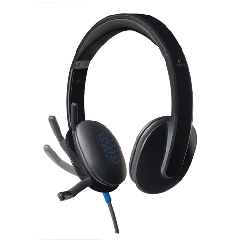huilen Fitness Uitgestorven Logitech USB H540 Wired Headset - Black; Adjustable Padded Headband; Easy  On-ear Sound Controls; Noise-cancelling Rotating - Micro Center
