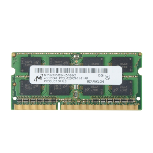 Gángster Adelantar Factibilidad Crucial 4GB DDR3-1600 (PC3-12800) CL11 SO-DIMM Laptop Memory Module -  CT51264BF160B - Micro Center