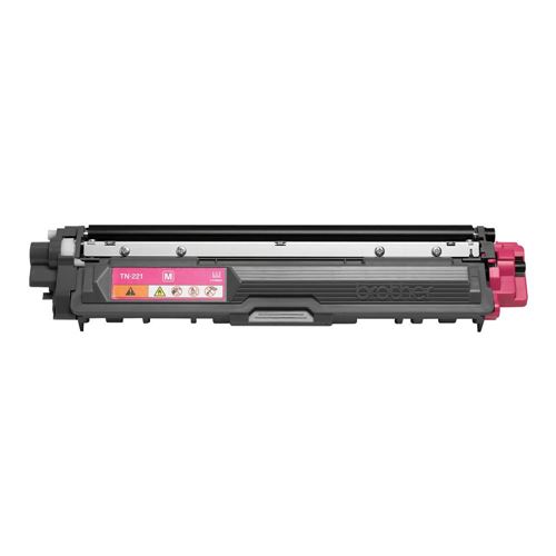 Brother TN-221M DCP-9015 HL-3140 3150 3170 3180 MFC-9130 9140 9330 9340 Toner Cartridge (Magenta) in Packaging - Center