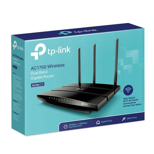 Skylight Saucer Rendezvous TP-LINK Archer C7 AC1750 Dual Band Gigabit Wireless AC Router; Easy Device  Management with App; Parental Controls; Guest - Micro Center