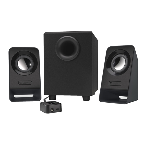 tage ned abort Ledsager Logitech Z213 2.1 Channel Computer Speakers - Black - Micro Center