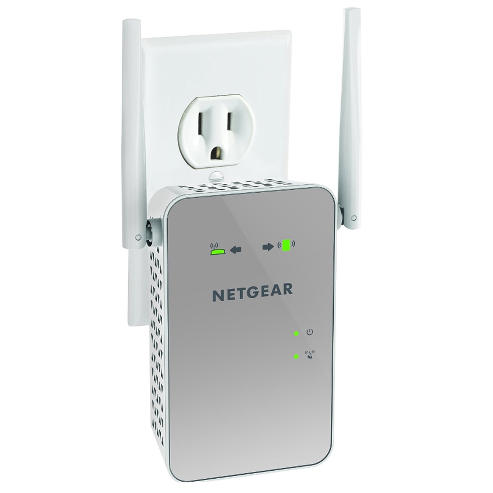 NETGEAR EX6150-100NAS AC1200 Dual-Band Wireless Range Extender - Micro ...