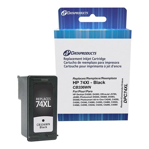 Dataproducts Remanufactured HP 74XL Black Ink Cartridge; 750 page