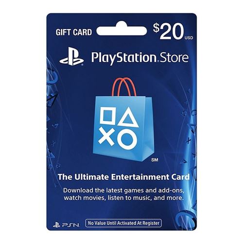 20 PlayStation Store Gift Card