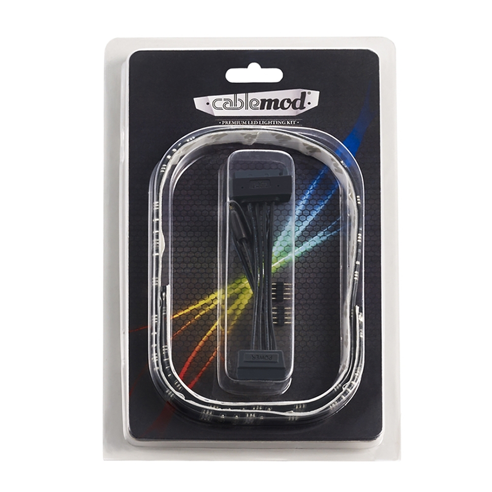 CableMod 600mm WideBeam Red LED Strip Micro Center