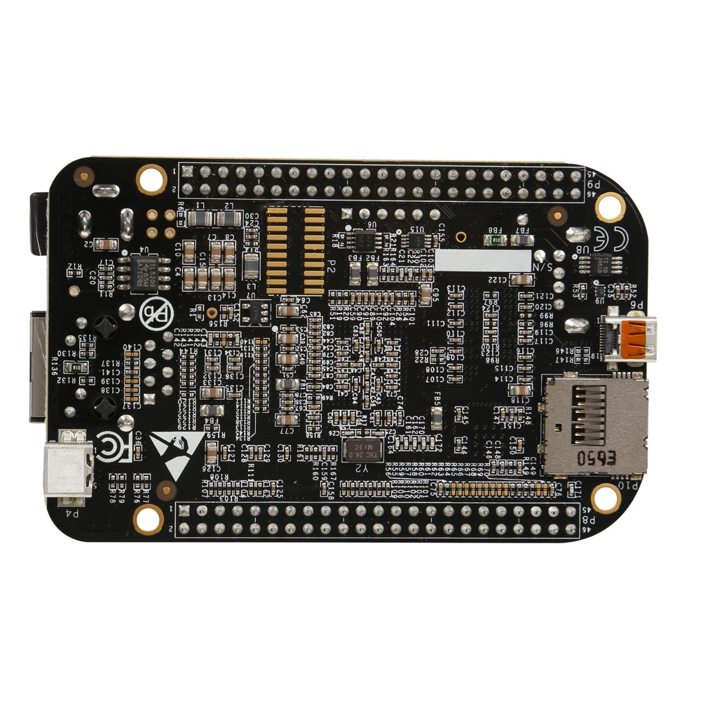 Micro Center - BeagleBoard BeagleBone Black Rev. C Board BBB01-SC-505