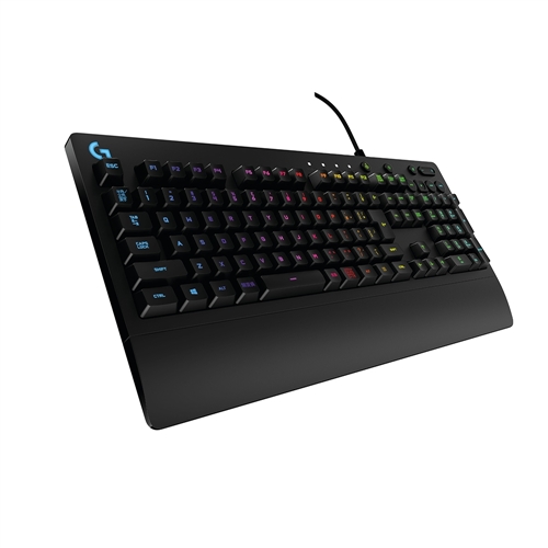 Thriller Tilståelse hugge Logitech G G213 Gaming Keyboard with Dedicated Media Controls, 16.8 Million  Lighting Colors Backlit Keys, Spill-Resistant - Micro Center