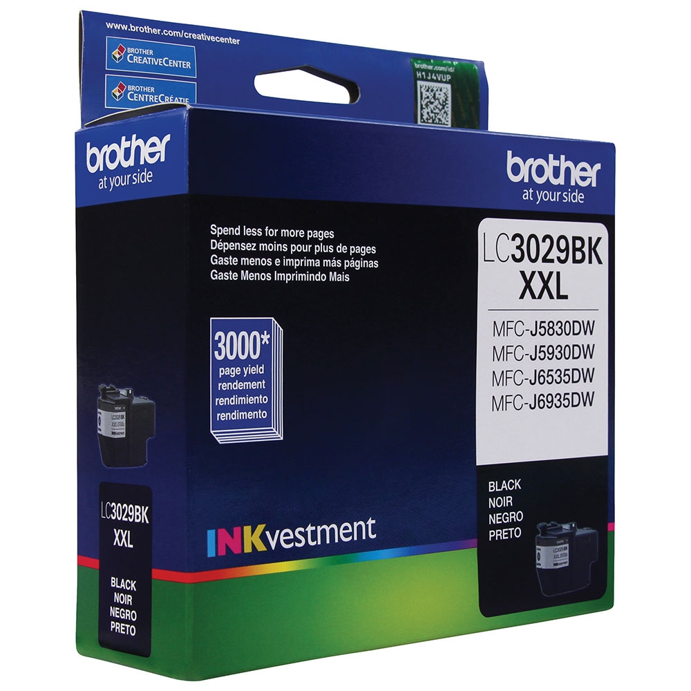 Brother LC3029BK XXL Super High Yield Black Ink Cartridge - Micro Center