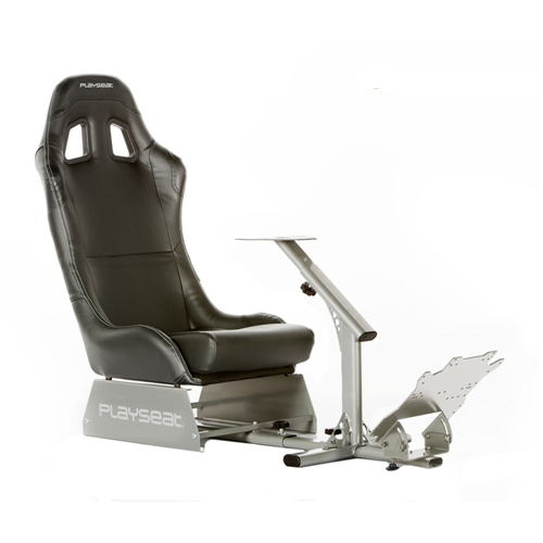Playseats Adjustable PC & Racing Game Chair with Footrest in Black