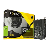 Zotac Mini Geforce Gtx 1050 Ti Single Fan 4gb Gddr5 Pcie Graphics Card Micro Center