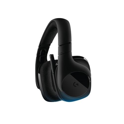 klok rek Interpersoonlijk Logitech G533 Wireless Gaming Headset w/ Pro-G Audio Drivers; DTS  Headphone:X 7.1 Surround Sound, 15m Range, 15 hour Battery - Micro Center