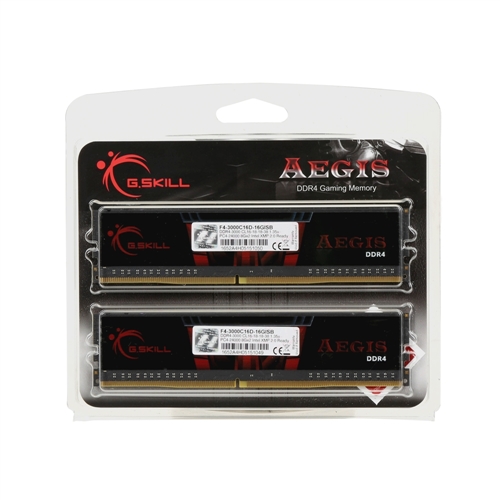 G.Skill Aegis 16Go (2 x 8Go) DDR4 3200 MHz CL16 Mémoire vive PC G.S