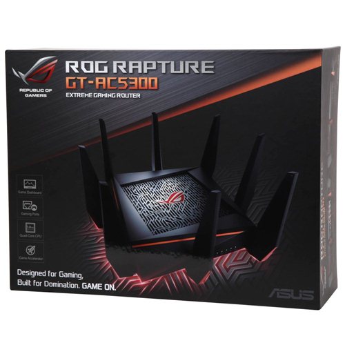 ASUS ROG Rapture GT-AC5300 Tri-Band Wireless AC5300 Router; Game 