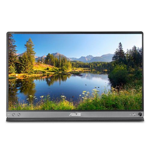 ASUS MB16AC 15.6 Full HD (1920 x 1080) 60Hz Portable Monitor; USB Type-C;  Flicker-Free - Micro Center