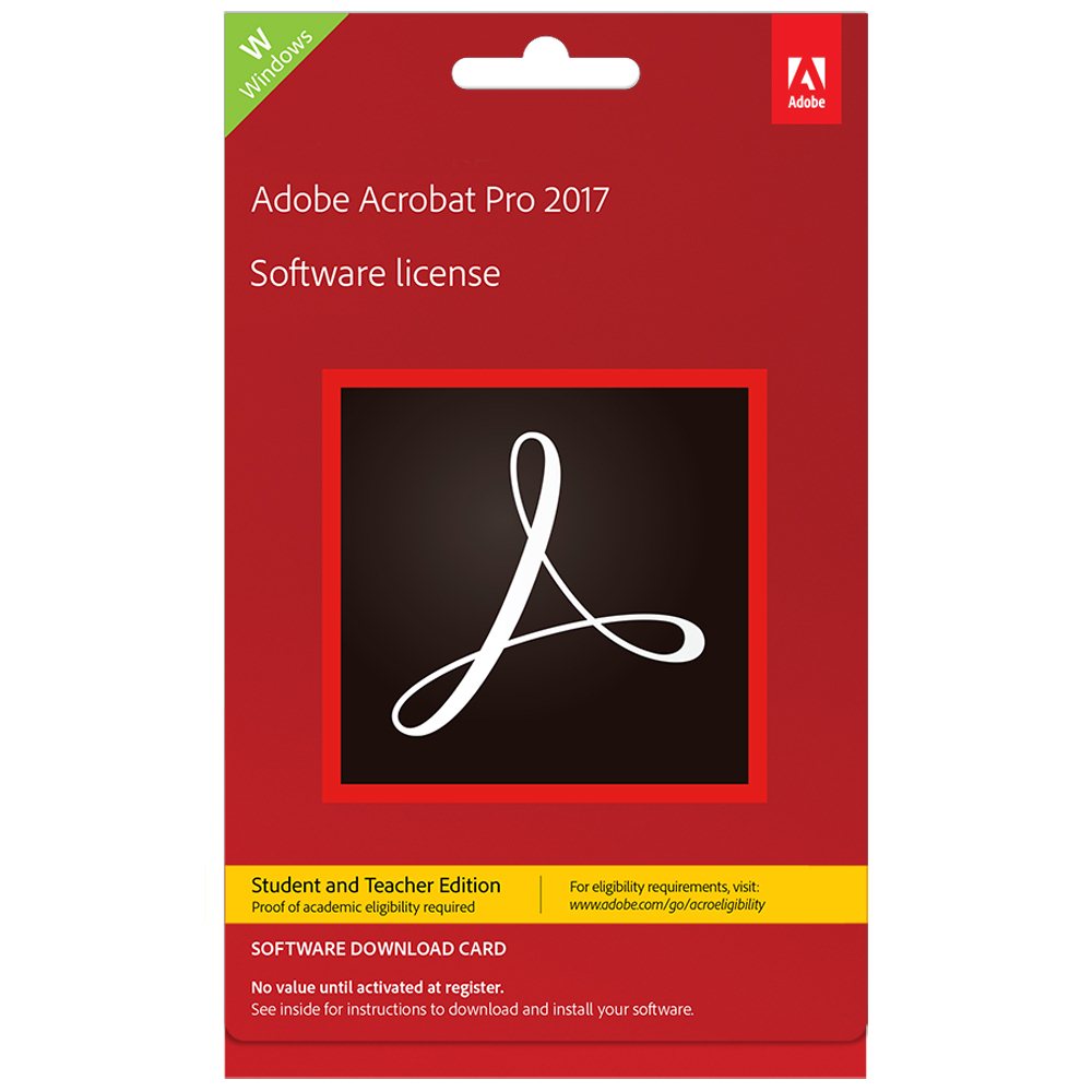 adobe acrobat pro 2017 student teacher edition pc download