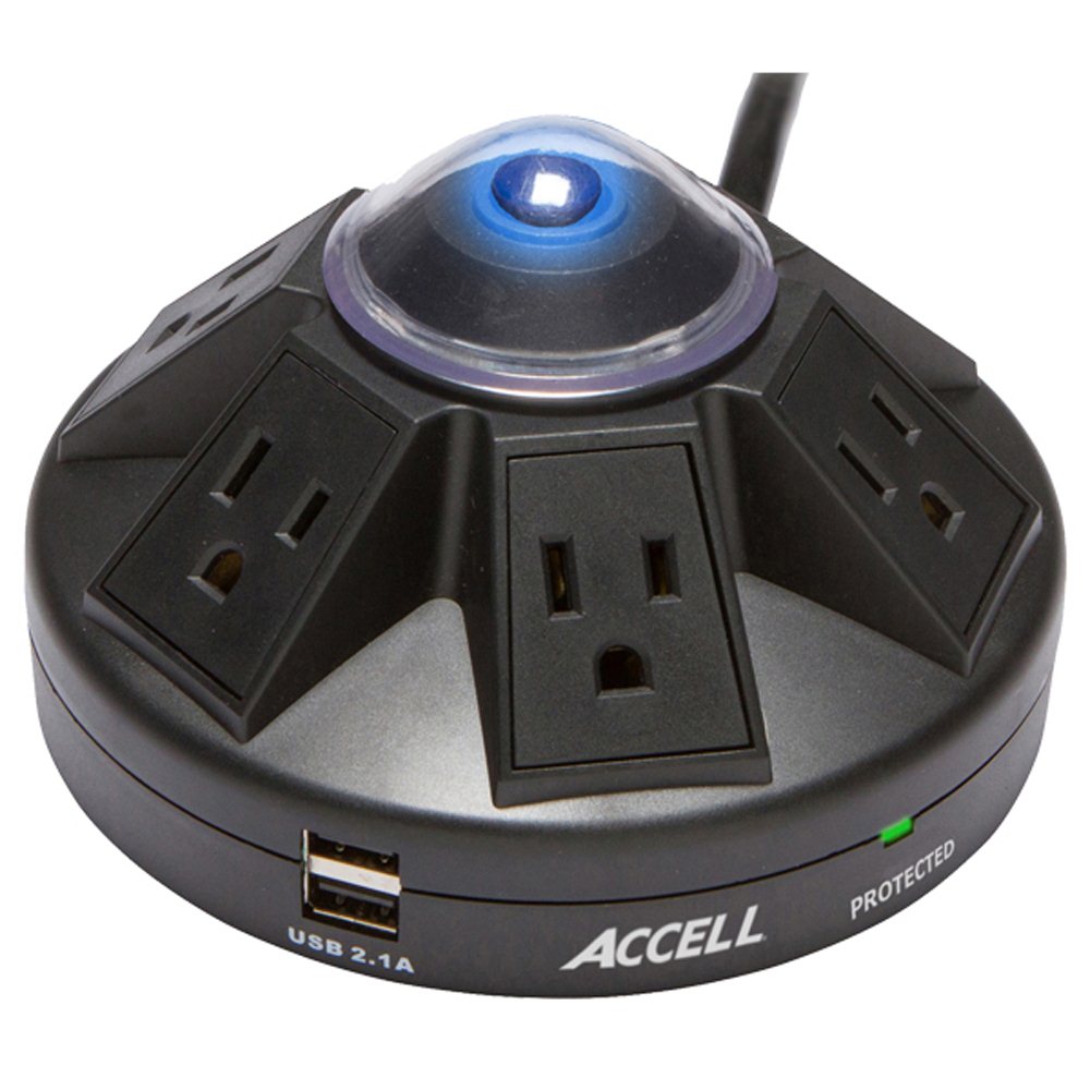 Center usb. Power Dot 1 Power 2 x USB-Ch черный. Accell.