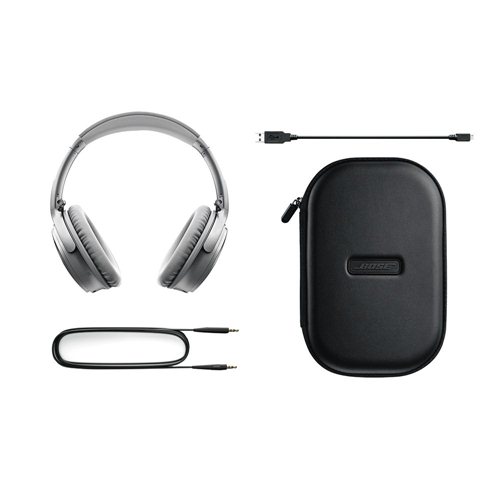 Brobrygge digital produktion Bose QuietComfort 35 II Wireless Headphones; Noise-Rejecting Dual  Microphones, Around-Ear, Up to 20 Hours of Playback, - Micro Center