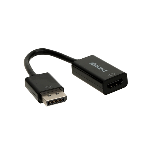 Verdragen bruiloft Tektonisch Inland DisplayPort Male to HDMI Female Adapter - Black - Micro Center