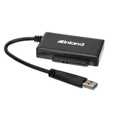 Inland USB 3.2 Gen 1 to 2.5" SATA III Drive Adapter - Center