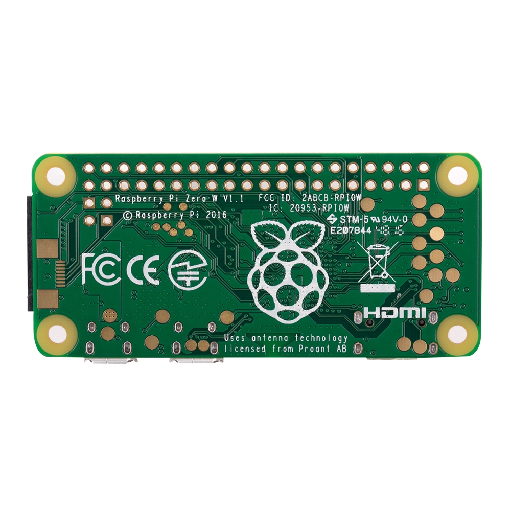 Raspberry Pi Zero W Microcontroller Development Board Bluetooth 41 1ghz Single Core Cpu 3241