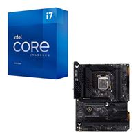  Intel Core i7-11700K, ASUS Z590-PLUS TUF Gaming WiFi, CPU / Motherboard Combo